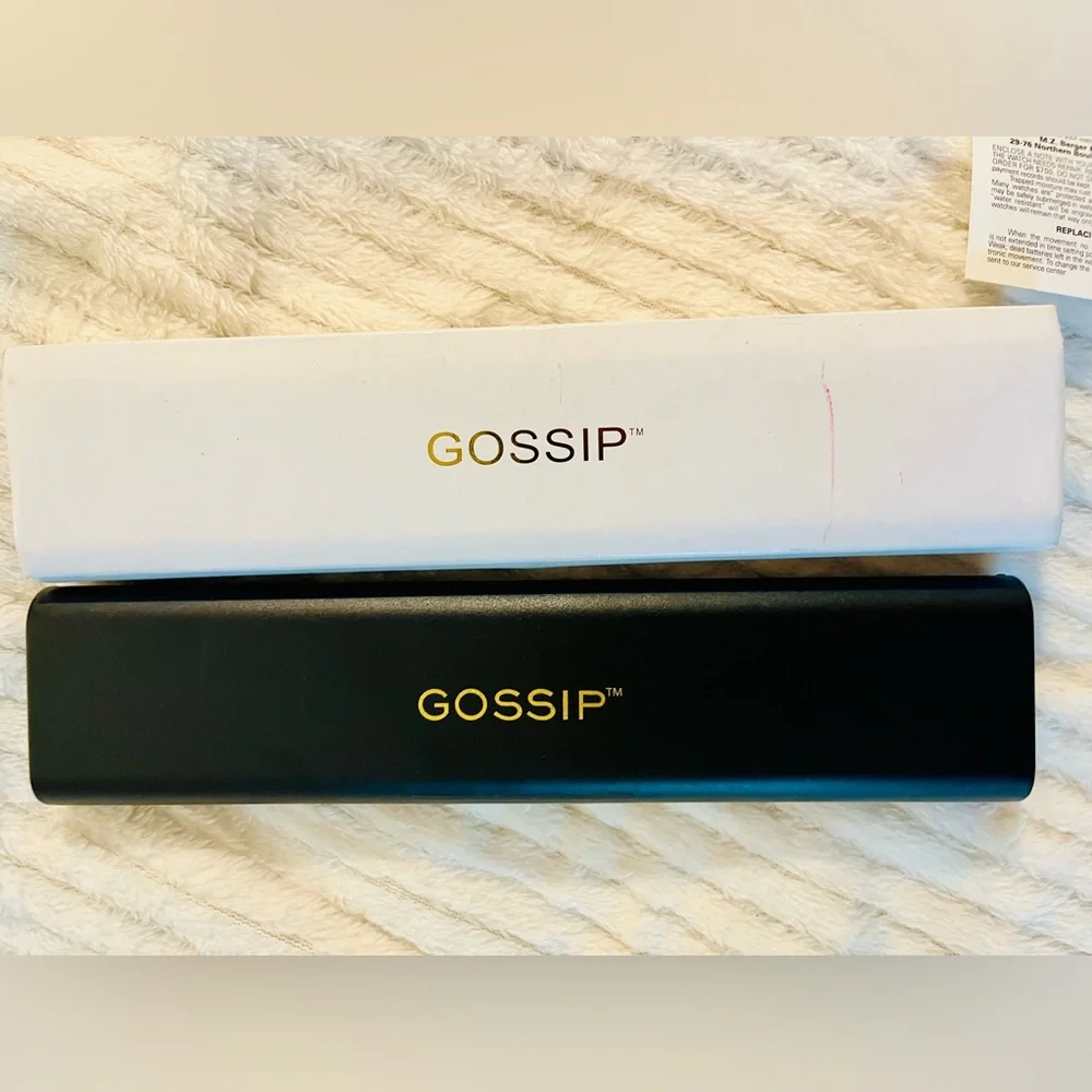 Gossip Gold and White Timepiece Watch